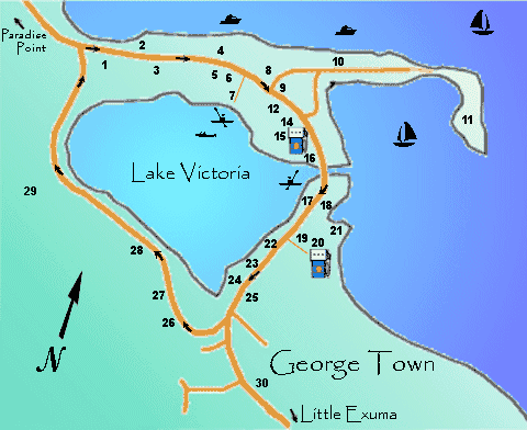 Map of Georgetown